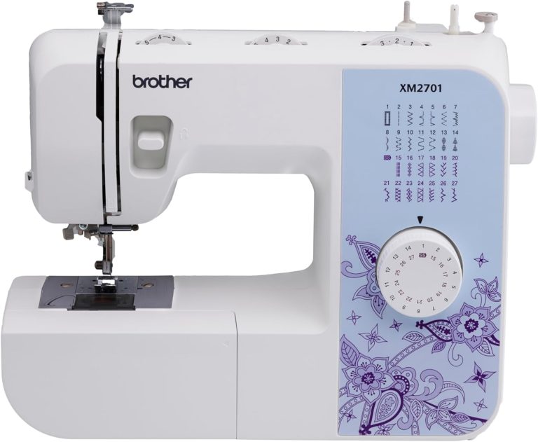 Brother XM2701S (Exclusive Edition) Machine à Coudre, 27 Points différent, Facile pour Débutants, Portable, Couture Automatique, Points utiles, élastiques et décoratifs, Multifonction
