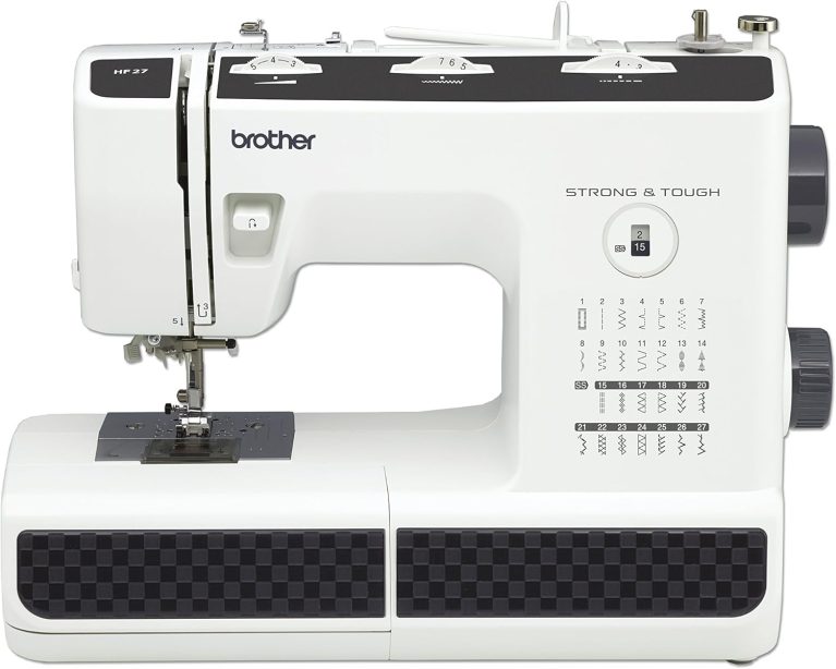 Brother HF27 Machine à Coudre Noir/Blanc